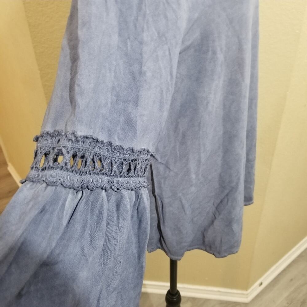 SPENSE bell sleeve blouse‎ sz large - Picture 5 of 14
